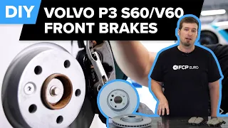 Volvo S60 Front Brake Pad & Rotor Replacement DIY (2015-2021 Volvo P3 - S80, V70, XC70, XC60, & V60)