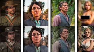 Red Dead Games Characters in REAL LIFE (AI Upscale) | Comparison