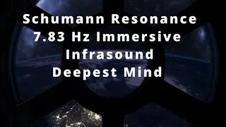 7.83 Hz Schumann Resonance - Deep Mind Healing Learning - Theta Binaural Beats and 0.5 Hz infrasound