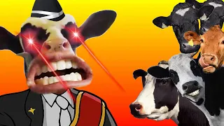 Super Cow | Funny Animal - Coffin Dance Meme Song ( COVER )