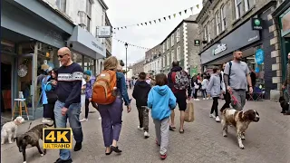 [4K] 🇬🇧 Cornwall: Newquay Town Centre Walk - Most busiest Town in Cornwall in Summer