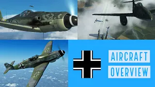 pros and cons: Luftwaffe aircraft of IL-2 Battle of Bodenplatte