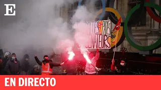 Directo | Protestas en París mientras se debate sobre el plan de reforma de las pensiones | EL PAÍS