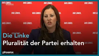 Parteipressekonferenz der Linken mit Janine Wissler und Martin Schirdewan