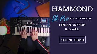 #Hammond SK Pro Best Stage Organ | Organ Section | Drawbars & Sound Demo