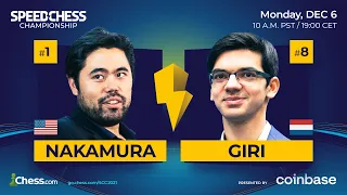 Hikaru vs. Anish Giri | Speed Chess Championship 2021