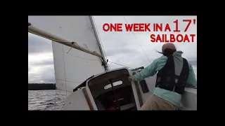 Sailing on Lake Champlain for one week in our Siren 17