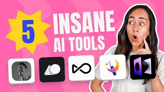 5 Mind-Blowing AI Tools for Content Creators | Unleash your Creativity! ✨