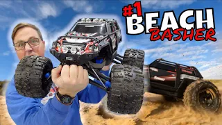 I Don't Like TRAXXAS - But I Love the SUMMIT! Brushless Beach Basher!