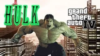 GRAND THEFT AUTO IV: THE INCREDIBLE HULK SCRIPT MOD (NEW MODEL)