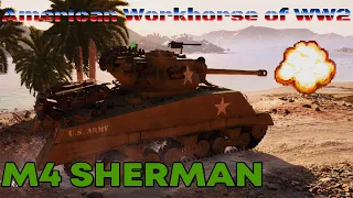 The AMERICAN WORKHORSE of WW2 | M4 Sherman Tank Specialization - HEAT-T Rounds (Battlefield 5)