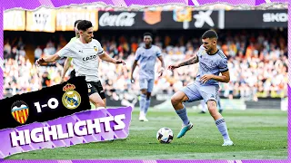 Valencia 1-0 Real Madrid  | HIGHLIGHTS | LaLiga 2022/23