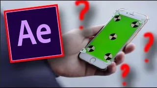 Как притречить объект в Adobe After Effects? Трэк Моушн в Афтер Эффектс