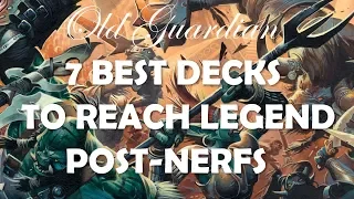 Best decks to climb to Legend (Hearthstone Rise of Shadows May post-nerfs)