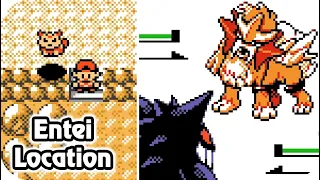 Pokémon Gold, Silver & Crystal - Entei Location & Battle (HQ)