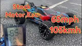 Traxxas Rustler 4x4 vxl speed test ( Part 2)