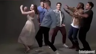 Teen Wolf - actor & Cody Christian dancing.