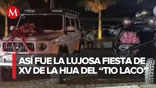 Difunden video de narcofiesta de la hija de 'El Tío Laco' del CJNG