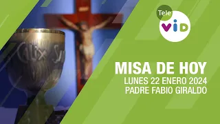 Misa de hoy ⛪ Lunes 22 Enero de 2024, Padre Fabio Giraldo #TeleVID #MisaDeHoy #Misa