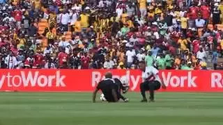 Half time football freestyle - Soweto Derby, 29 October 2016