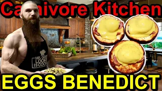 Carnivore Kitchen: EGGS BENEDICT RECIPE | The Carnivore Diet | Gluten Free Keto Eggs Benedict Recipe