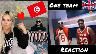 Klay BBJ x Blidog x Weld 15 x Mevya : One team (Tunisian Basketball Team Anthem) 🇬🇧Reaction