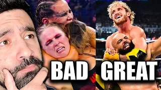 BEST AND WORST MATCHES OF EVERY 2023 WWE PLE