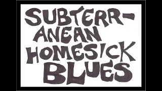 Subterranean Homesick Blues (Bob Dylan) by Voodoo Factory - flash Card Karaoke with all the Lyrics.