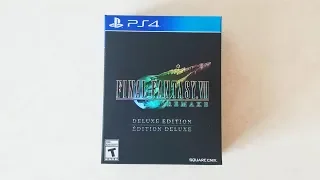 FINAL FANTASY 7 REMAKE Deluxe Edition PS4 [Unboxing]