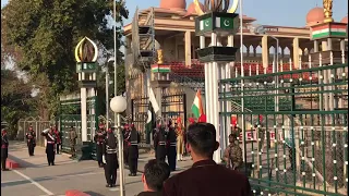 Kashmir Day Flag Ceremony Wagah border