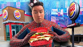 Going Out To Try The Spider-Man Across The Spider-Verse Burger