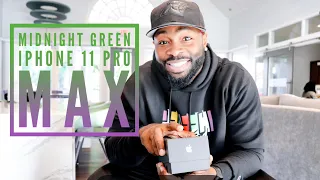 MIDNIGHT GREEN (IPHONE 11 PRO MAX) FIRST IMPRESSION UNBOXING VIDEO