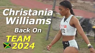 Christania Williams BACK in Jamaica | Olympic 2024