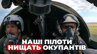 Пілоти українського бомбардувальника Су-24м потужно насипають окупантам!