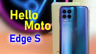 Motorola Edge S - первое знакомство и впечатление! Snapdragon 870