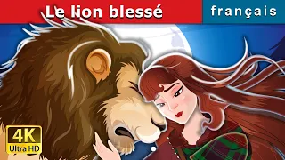 Le lion blessé | The Wounded Lion in French | @FrenchFairyTales