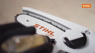 STIHL GTA 26 Chain Maintenance Video