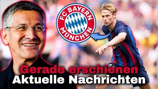 💥Die heutige Bombe! Schau dir das an! Nachrichten Vom FC Bayern München