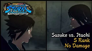 Sasuke vs. Itachi Boss Battle - S Rank No Damage (Naruto x Boruto Ultimate Ninja Storm Connections)