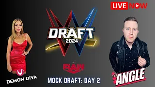 WWE Draft Day 2 | Mock Draft with @theanglepodcast