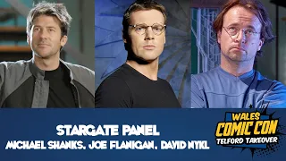 Stargate Panel (Michael Shanks, Joe Flanigan, David Nykl) - Wales Comic-Con - Nov 2021
