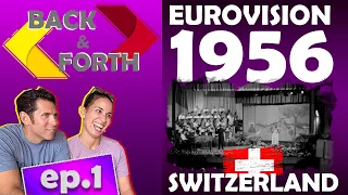 American and Puerto Rican react to Eurovision 1956 Switzerland: Lys Assia Refrain