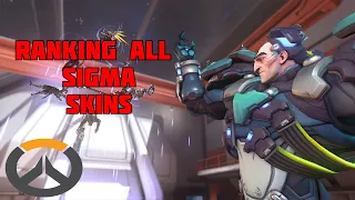 Ranking ALL Sigma skins in overwatch 2!