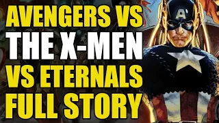 Avengers vs XMen vs Eternals Judgement Day FULL STORY (Comics Explained)