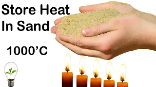 Sand for Thermal Energy Storage