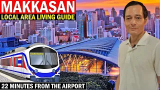 ✅MAKKASAN | 22 Minutes From BANGKOK AIRPORT | Must Love Trains! | Renting Condos | Area Living Guide