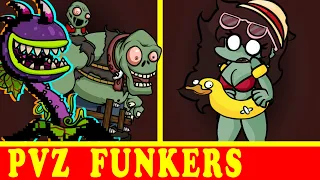 FNF PLANTS vs FUNKERS FULL WEEK 1.5 - Friday Night Funkin' Crazy Mod  (Plants Vs Zombies/PVZ Mod)