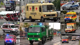 [Evakuierung von 12.000 Personen⛑] Einsatzfahrten 》Feuerwehr, Polizei, KatS || Bombenfund in Berlin