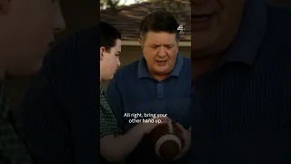 Sheldon learns to throw a football #YoungSheldon #E4 #Shorts