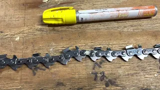 Can you save Money making your own Chainsaw Chain?